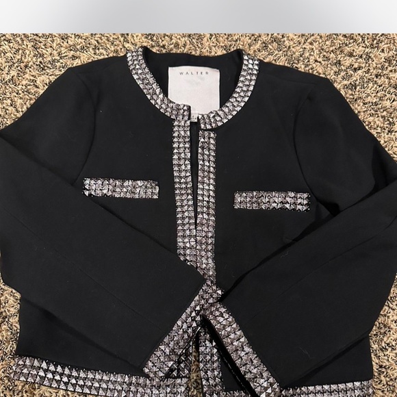 Walter Black Embellished Jacket - Picture 3 of 9